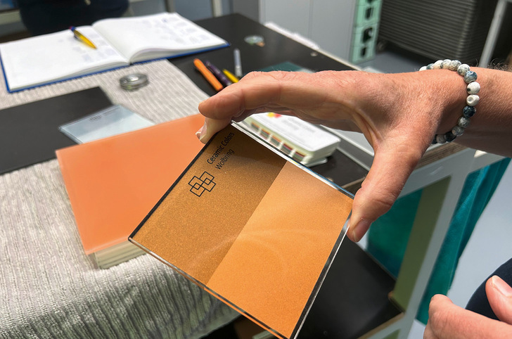 Individuelle Farb-Samples der ColorQuant PV Farben