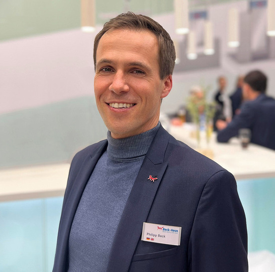 Geschäftsführer Philipp Beck ist bei Beck+Heun verantwortlich für die operative Geschäftsführung.