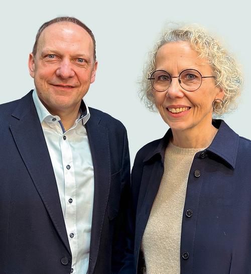 ﻿Corona Feederle und Klaus-Michael Feederle, die geschäftsführenden Gesellschafter der feco-Gruppe.