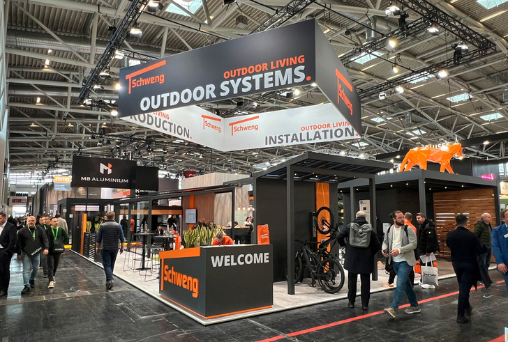 Den größten Outdoor Living Messestand auf der BAU hatte kein Hersteller, sondern ein Fachhändler mit insgesamt 18 Niederlassungen in Deutschland und Österreich.
