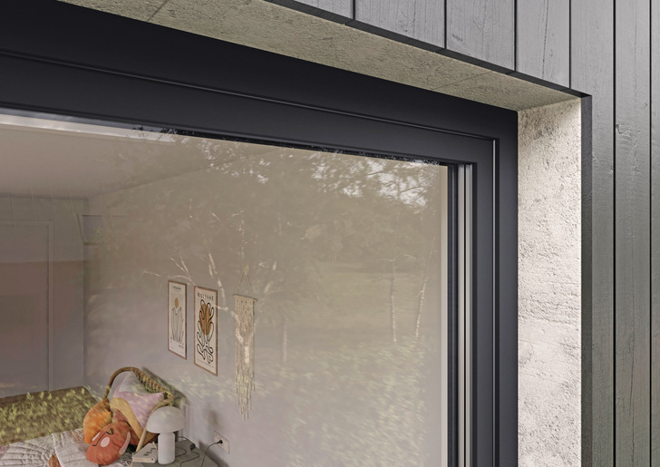 Die extrem matte Oberfläche verleiht Fenstern eine besonders edle und hochwertige Optik, sorgt für täuschend echten Alu-Look: Qualität, die man sieht und spürt. KALEIDO MATTEX macht ästhetisch ansprechende Oberflächen möglich, die sowohl moderne Neubauten als auch anspruchsvolle Altbausanierungen perfekt ergänzen.