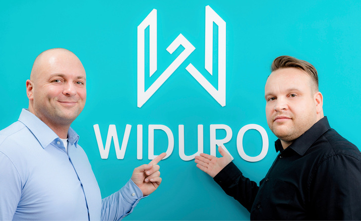 Rico Grabow (l.) und Markus Pfeifer wollen mit Widuro durchstarten.