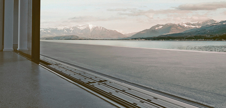 Venuro: Schiebesystem-Unikate aus glasfaser- (GFK) und kohlen­stofffaserverstärkten (CFK) Verbundwerkstoffen für eine außer ­ gewöhnliche Wohnarchitektur.