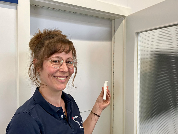 Theresa Kruse legt selbst Hand an