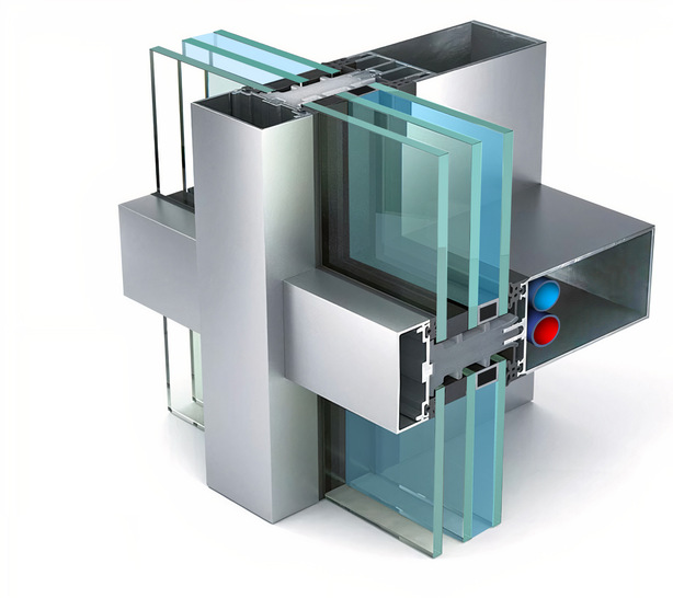 Das Kernstück bei TEmotion NG bildet ein Isolierglas mit einer zirkulierenden Wasserschicht, die positiven Einfluss auf die Wärmeeinstrahlung hat.