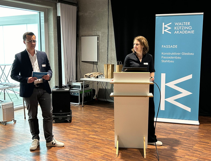 Marius Goos und Prof. Dr.-Ing. Mascha Baitinger, Hochschule RheinMain