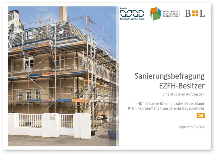 Wie gut sind Hausbesitzer über Sanierungsmöglichkeiten informiert, was wissen sie über ihre Häuser? Das wrude in einer Befragung durch B&L Marktdaten untersucht.