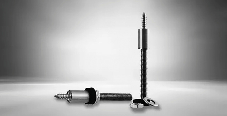 Mit dem Sonnenschutz-Befestigungsbolzen können Beschattungsanlagen auf Glasdächern und an ­Glasfassaden auch nachträglich wirtschaftlich montiert werden.