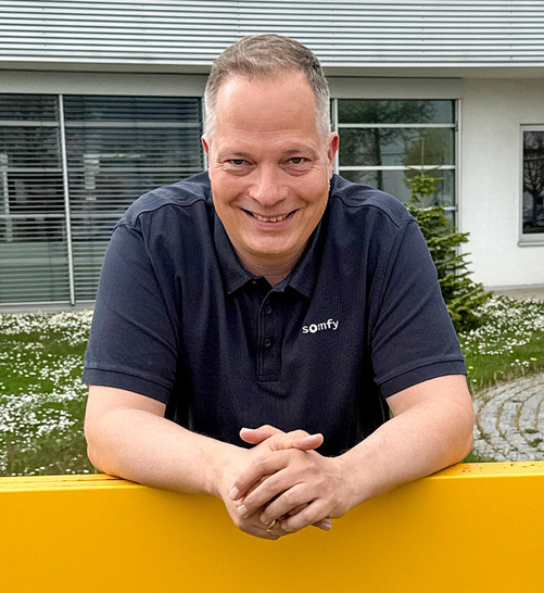 Nikolas Bransch ist seit dem 1. Oktober 2024 Gesamt­vertriebsleiter bei Somfy Deutschland.