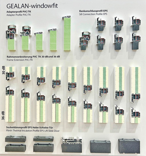 Auf der BAU 2025 erstmals vorgestellt: das windowfit-Programm.