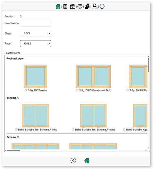 Dank ihrer benutzerfreundlichen Oberfläche erfordert die Aufmass-App ­wenig Schulungsaufwand.