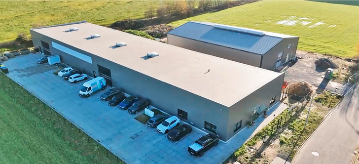 Die neue Alumar-Produktion in Viersen.