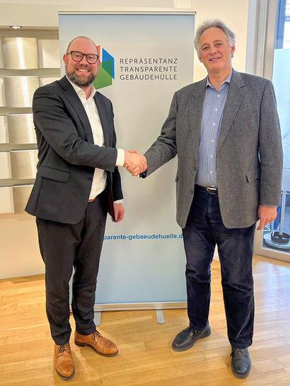 Thomas Drinkuth (Leiter RTG) und Ingo Plück (Hauptgeschäftsführer BVRS)