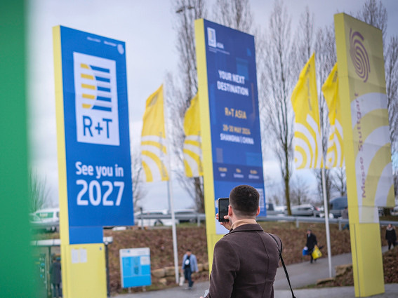 Die R+T 2027 findet vom 15. bis 19. Februar 2027 auf dem Stuttgarter Messe­gelände statt.