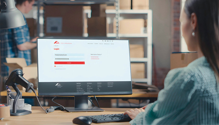 Den Nutzern des Kundenportals der Roto FTT stehen jederzeit Daten aus ihrer Bestellhistorie der letzten drei Jahre sowie tagesaktuelle Informationen zu laufenden Bestellungen zur Verfügung.
