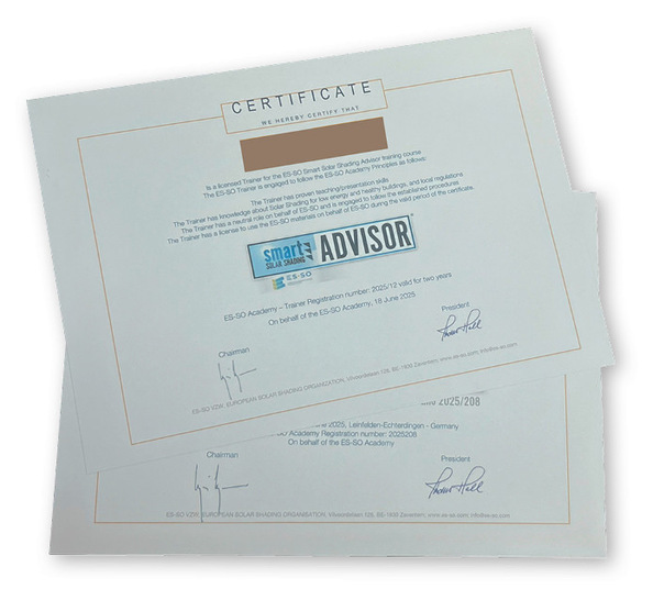 Der Smart Solar Shading Advisor richtet sich an Einsteiger. Der Der weiterführende Smart Solar Shading Expert bietet vertieftes Wissen für technische Fachleute.