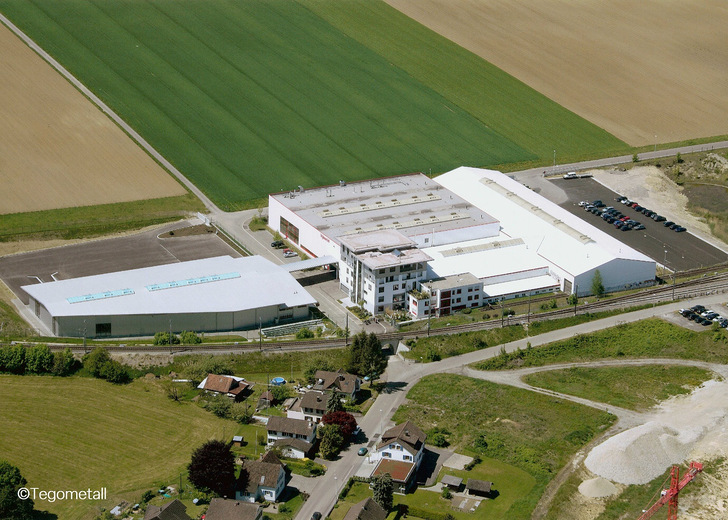 Blick auf den neuen Swisspacer Hauptsitz in Lengwil im Schweizer Kanton Thurgau