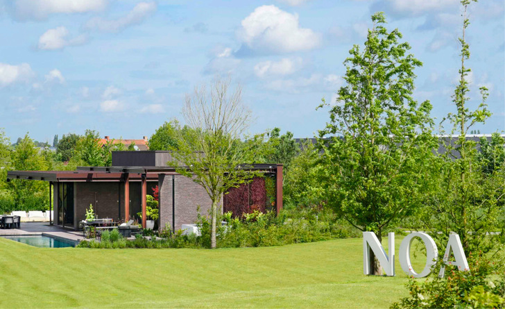 Das „NOA Outdoor Experience Center“ in Kruisem (Belgien) soll das hochwertige Leben im Freien noch stärker als „Gesamterlebnis“ ins Blickfeld rücken.