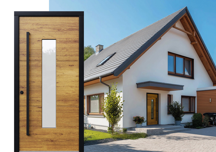 Nordisch natürlich inspiriert - zahlreiche neue Modelle zeigt der neue Katalog für Fenster und Türen aus Holz und Holz-Aluminium von Aldra.