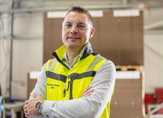 Swisspacer CEO Matthias Bach