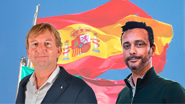 Das Führungsteam von Hegla Iberica: Geschäfts-führer Rui Joaquim (r.) und Rolf Meyer.