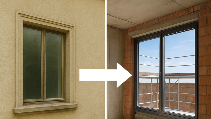 Wir das ein neuer Trend: Scheiben aus Bestandsgläsern wiederzuverwenden- wie hier im Symboldbild zu sehen?