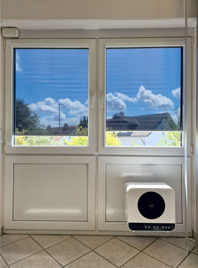 Ansicht eines Fenstermoduls von Innen