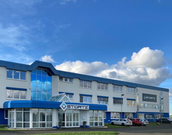 Der Stürtz-Hauptsitz in Neustadt / Wied