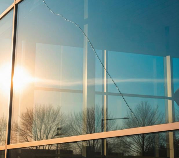 Thermische Brüche sind keine neuen Schäden, sondern decken vorhandene ­Schwächen im Glas auf.