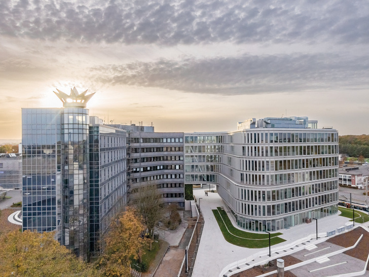 Die Firmenzentrale von Schüco