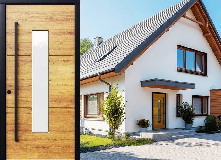 Nordisch natürlich inspiriert - zahlreiche neue Modelle zeigt der neue Katalog für Fenster und Türen aus Holz und Holz-Aluminium von Aldra.