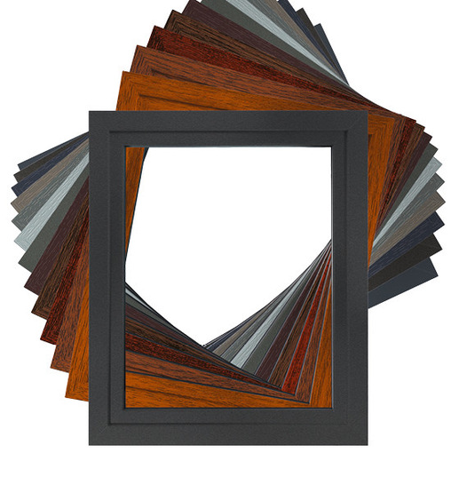 Mit der VEKA Colour Edition macht das ­Systemhaus die 13 beliebtesten Oberflächen und Holzdekore einseitig und beidseitig ­foliiert direkt ab Lager verfügbar