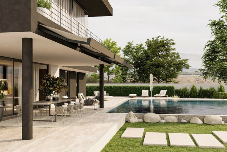 Im Unterschied zu herkömmlichen Markisen wird Inca bereits in der frühen Planungsphase berücksichtigt.