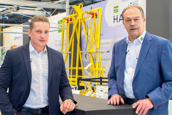 Toni Schön (l.) und Bernhard Hötger von Hegla