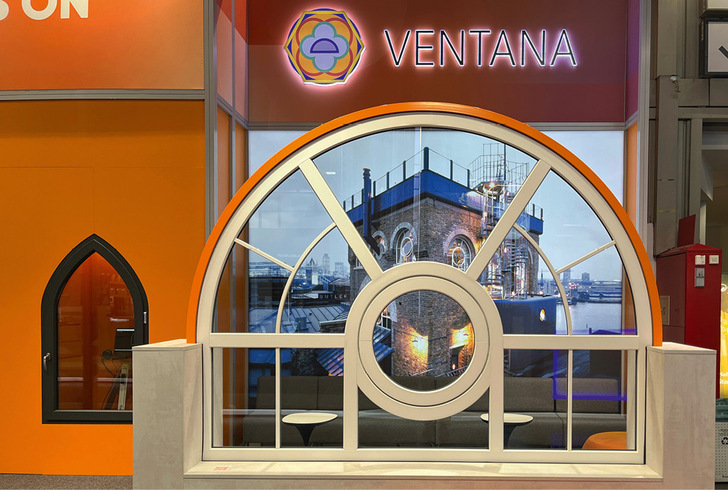 Ventana-Messestand auf der Fensterbau Frontale 2024