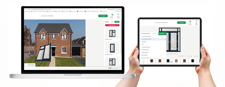 Der Home Visualizer macht Kundenwünsche emotional erlebbar.