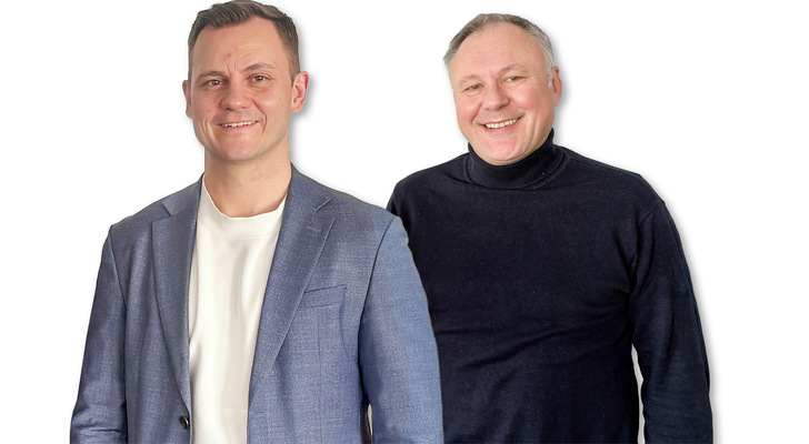 Christian Bako (l.) und Pascal D﻿ecker