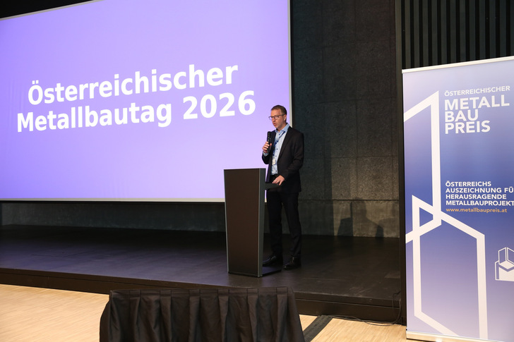 Dipl.-Ing. Buxbaumer eröffnet den Metallbautag 2026