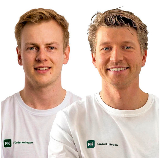 Felix Kelter (l.) und Jakob Fiebing