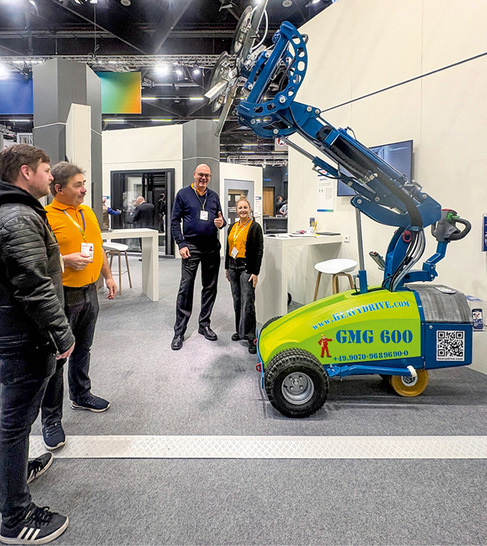 Heavydrive war auf der Fensterbau 2026 am Gemeinschaftstand des ift mit vertreten.