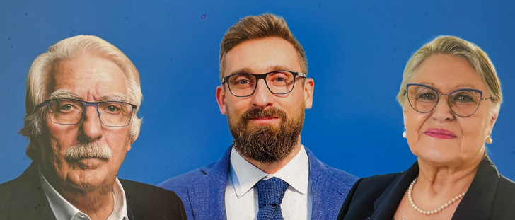 v.l.: Fortunato Vianello, Gründer von Forel, Riccardo Vianello (Vizepräsident ), Nadia Davanzo, Ehefrau von Fortunato und Mitglied des Forel Verwaltungsrats