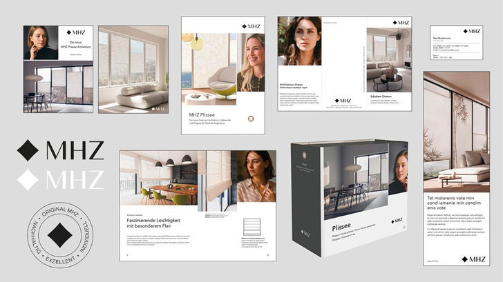 Das neue Corporate Design setzt auf eine lebendige Bildsprache, ein durchdachtes ­Gestaltungsraster und eine wohnliche Farbwelt mit unterschiedlichen Abstufungen.