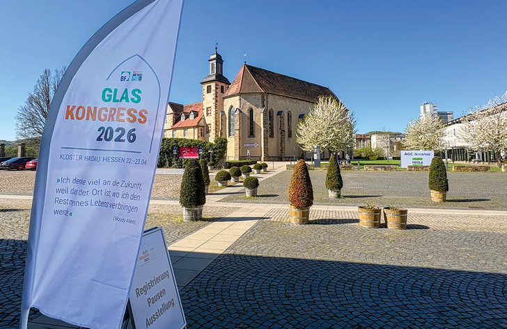 Der Glaskongress 2026 fand im Kloster Haydau statt