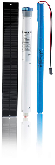 Das SolarKit ermöglicht eine-energieautarke Auto-matisierung von Rollladen- und Screenanwendungen an Montagepositionen wo keine Verkabelung vorhanden ist, und sorgt so für eine maximale Flexibilität bei der Montage.