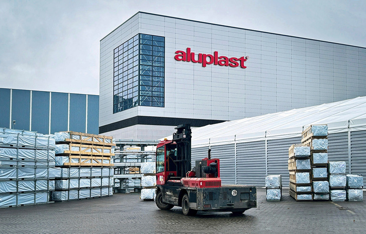 Sichtbare Investitionen am aluplast-Standort in Karlsruhe