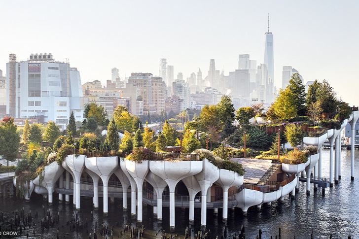 Beeindruckende Architektur: Maura Ambrosiano von Heatherwick Studio berichtet über das Park- und Veranstaltungsprojekt „Little Island“ auf dem Hudson River in New York.