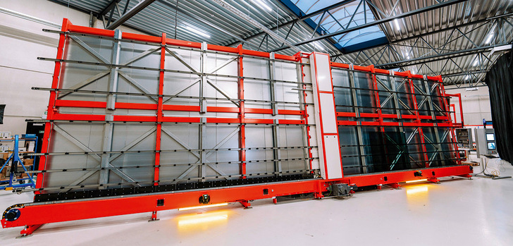 Vertikale Laseranlage von Orion Laser Tech