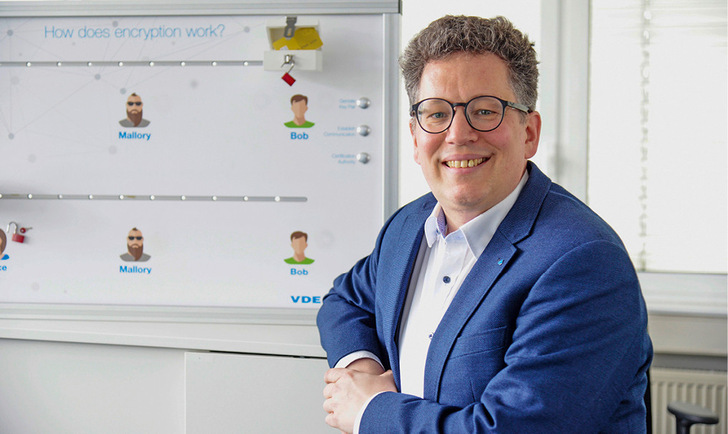 Alexander Matheus ist Senior Expert Smart Technologies und Information für Security beim VDE Institut.
