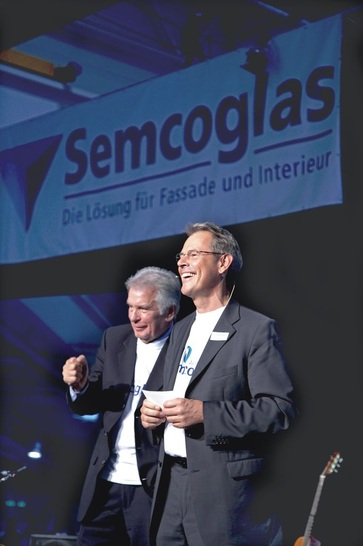 Das starke Führungs-Duo von Semcoglas: Rolf Sawatzki und Hermann Schüller (r.). - © Semco
