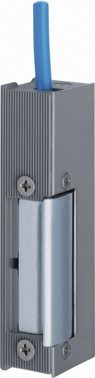 Für Brandschutztüren in explosionsgefährdeten Bereichen eignen sich die neuen elektrischen effeff-Türöffner der Atex-Reihe, hier das Modell EX142.